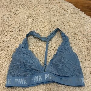 PINK Victoria's Secret Blue Lace Bralette